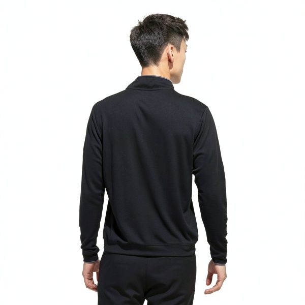 Adidas Core Ltwt 14 Z Mens Athletic Sweater Black-2