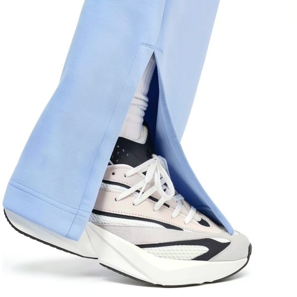 Adidas Womens Flared Track Pants Soft Peached Fabric Slim-5