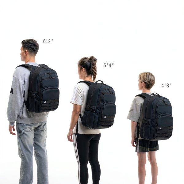 Adidas Laptop Backpack Durable Water Bottle Pockets Unisex-5