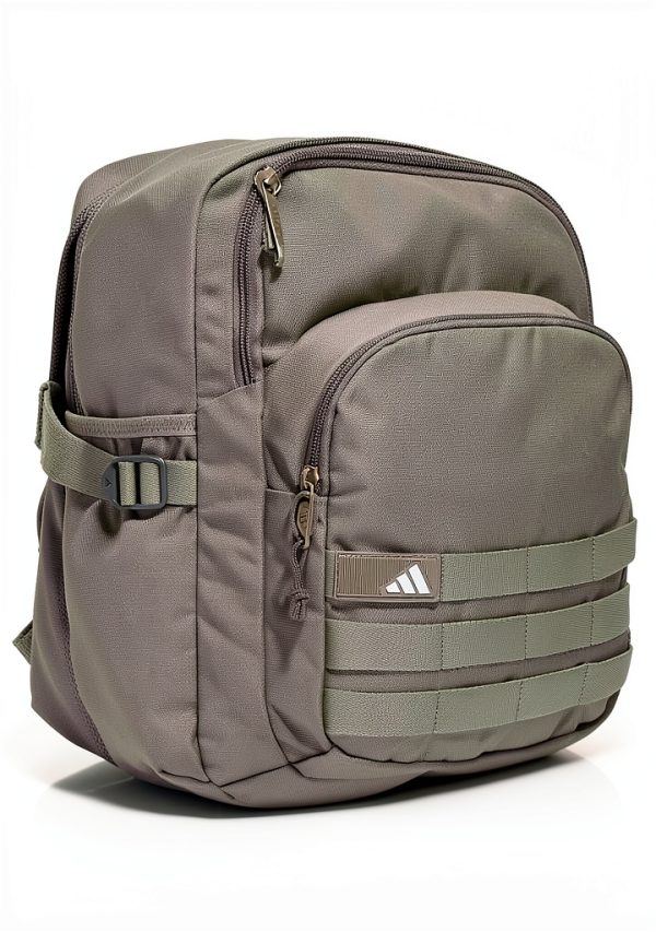 Adidas Laptop Backpack Durable Water Bottle Pockets Unisex-3