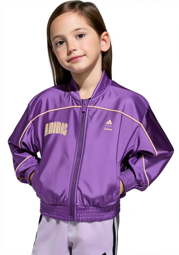 adidas Girls Disney Minnie Mouse Track Top Activewear-0