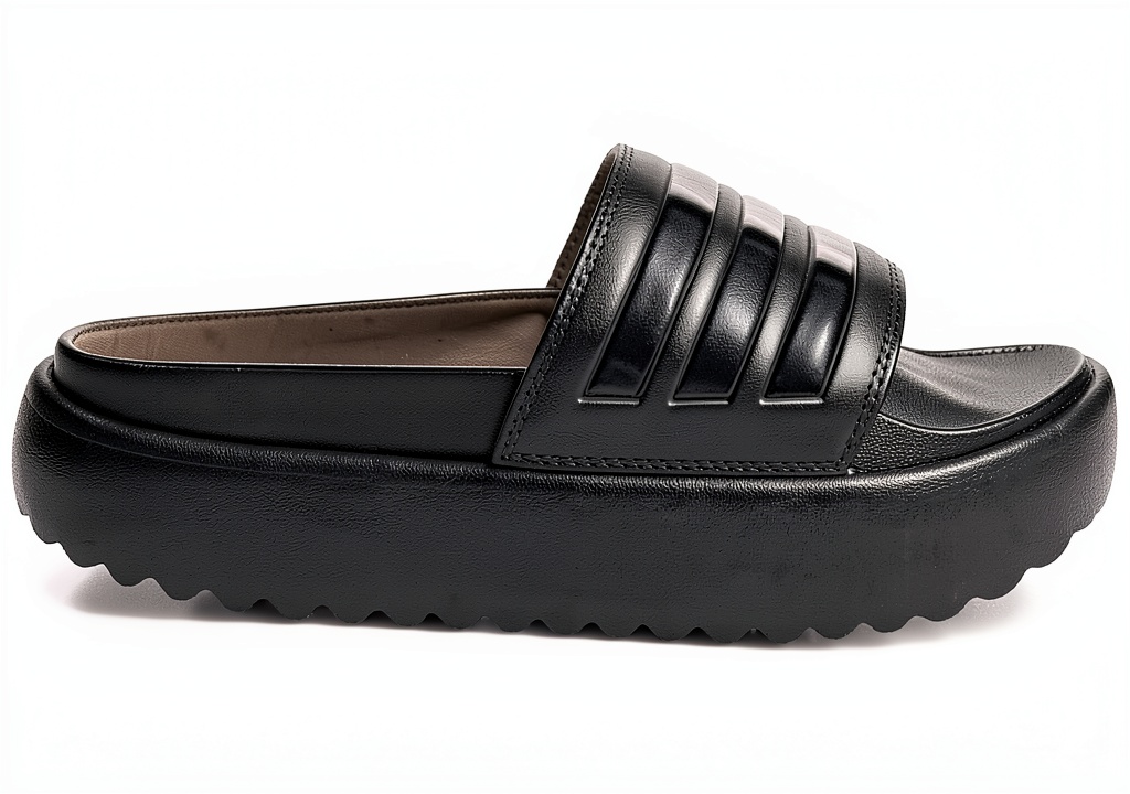 Adidas women's slides in multiple colors on a clean background