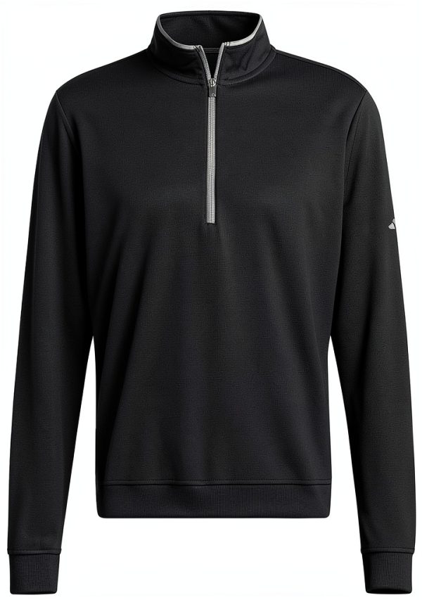Adidas Core Ltwt 14 Z Mens Athletic Sweater Black-7