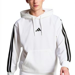 Adidas Mens Hoodie Recycled Materials Regular Fit Kangaroo-0