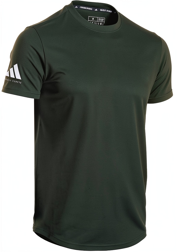 adidas Combat Sports Shirt in Royal Blue color on a man during exercise