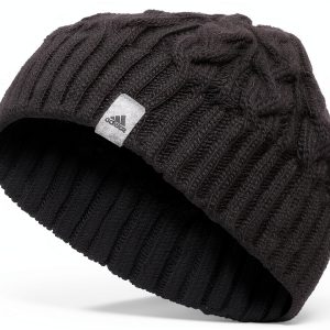 Adidas Womens Beanie Cable Rib Crown Felt Clip Label-0