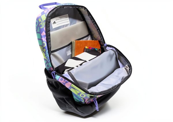 adidas Creator School Backpack Durable Bookbag for Students-2