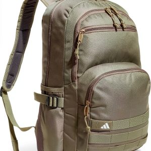 Adidas Laptop Backpack Durable Water Bottle Pockets Unisex-0