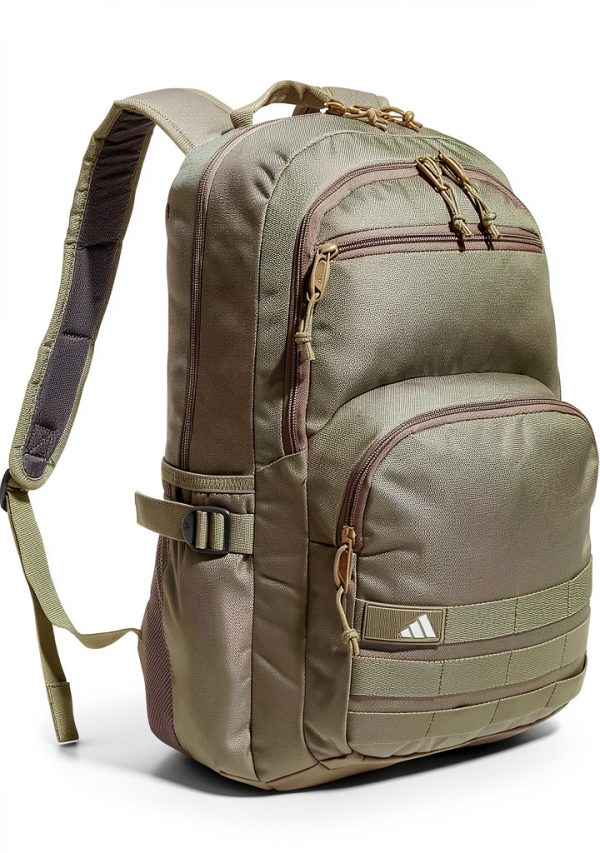 Adidas Laptop Backpack Durable Water Bottle Pockets Unisex-0