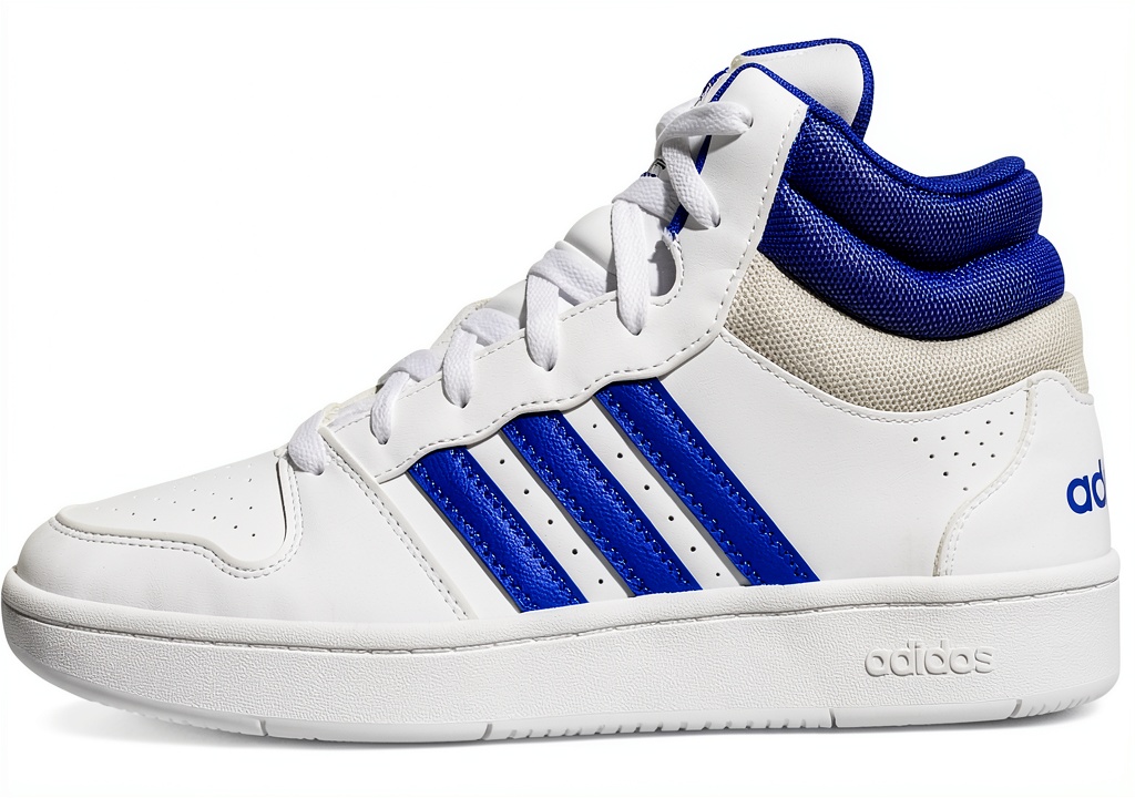 Adidas sneakers showcasing synthetic upper and color options