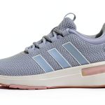 adidas Womens Sneakers Blue Dawn Orchid Fusion Lace Closure-0