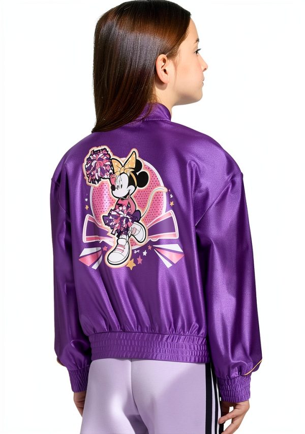 adidas Girls Disney Minnie Mouse Track Top Activewear-2
