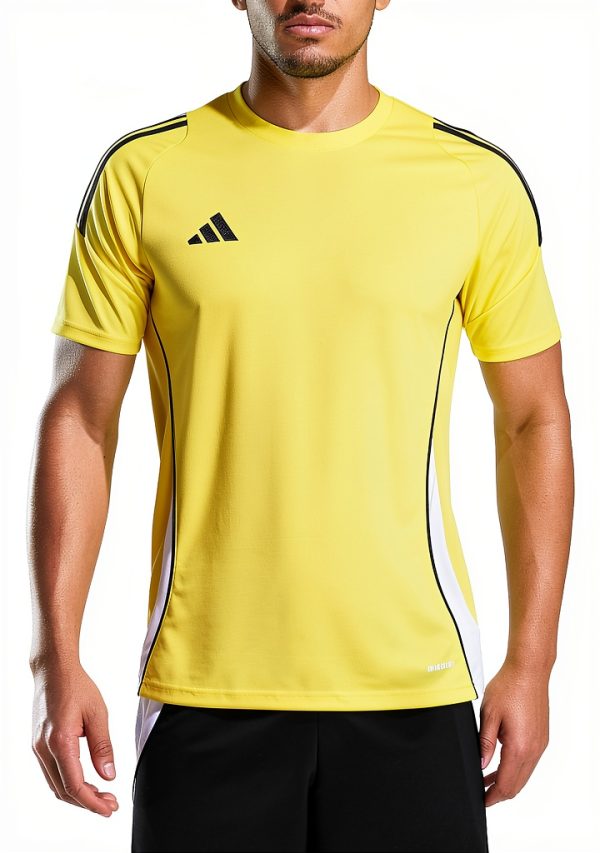 adidas Mens Soccer Jersey Slim Fit Recycled Materials-1
