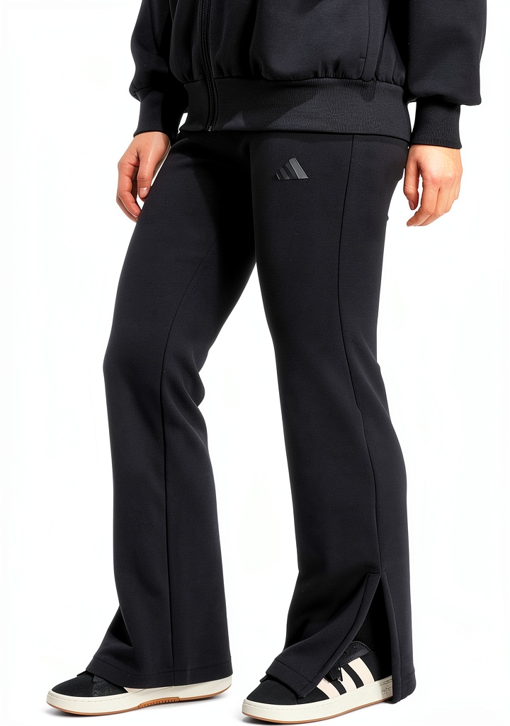 Adidas womens flared pants in various colors and sizes