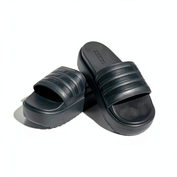 Adidas Womens Slides Slip On Comfort EVA Outsole-4