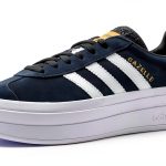 Adidas Boys Sneakers Suede Deep Blue/White-0
